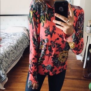 Floral Loft Sweater 🌸